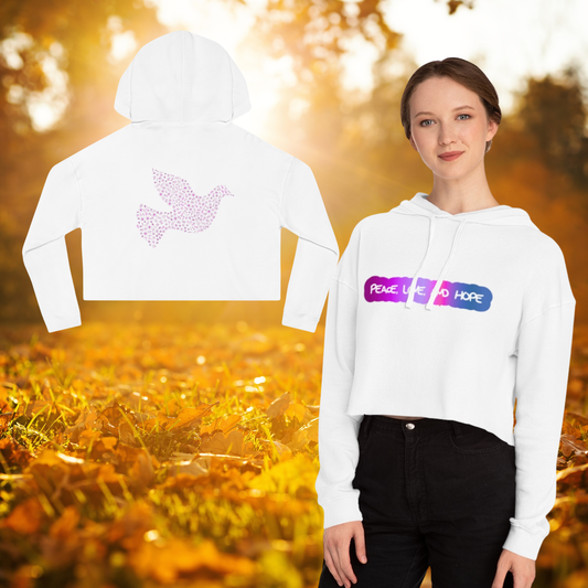 Sweatshirt Cropped with Peace, Love, and Hope Design – Trendy Women’s Hoodie for Casual Wear, Gifts, Festivals, Self-Care, and [...]