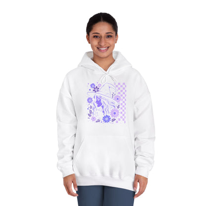 Sweatshirt Whimsical Floral Unisex Hooded Sweatshirt Casual Wear Streetwear Gift for Her Cozy Sweatshirt Spring Fashion Halloween