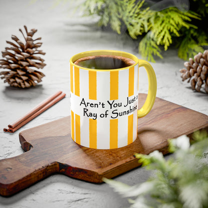 Sarcastic Quote Cup Conversation Starter Humorous Gift Funny Coworker Office Mug Striped Ceramic Coffee Drinkware Microwave Safe Dishwasher