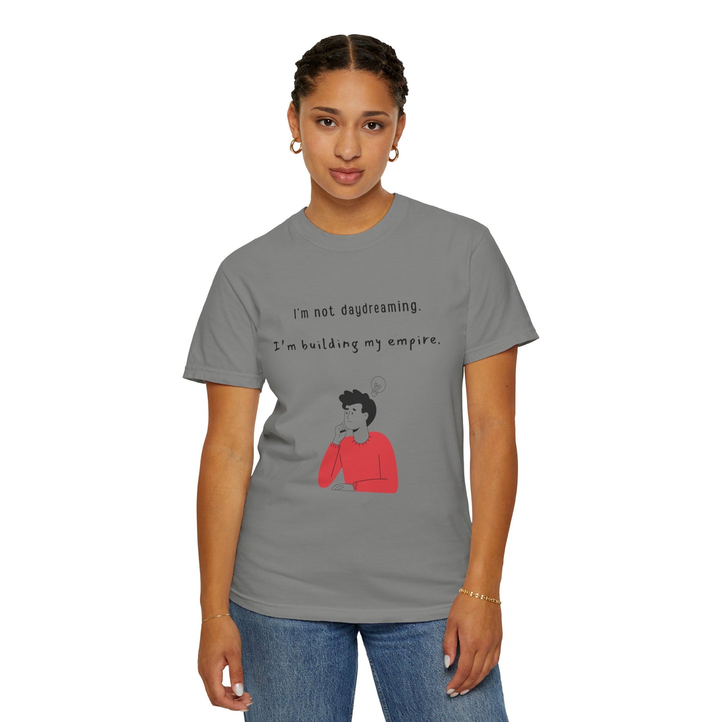 T-Shirt Empowered Entrepreneur T-Shirt Motivational Tee Work from Home Shirt Business Inspiration Apparel Gifts for Entrepreneurs