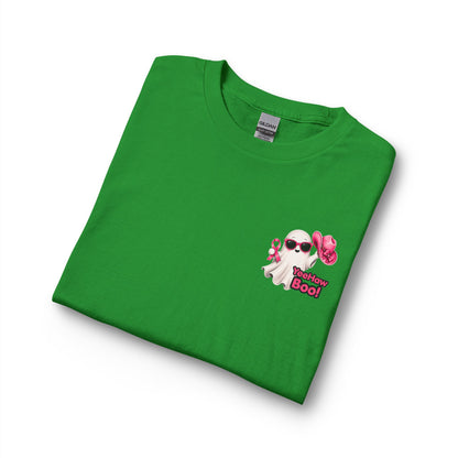 Breast Cancer Awareness Long Sleeve — "In October We Wear Pink" Ghost Tee