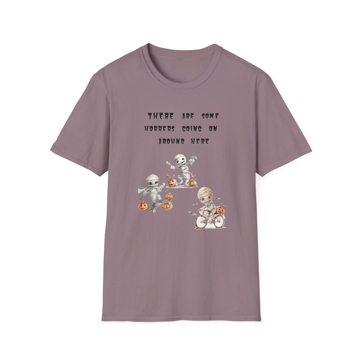 T-Shirt Halloween Graphic T-Shirt Spooky Season Tee Unisex Soft Style Shirt Retro Halloween Gift Fall Fashion Cute Halloween Design