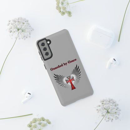 Cell Phone Case with Guardian Angel Design Tough Cases for Protection Spiritual Gifts Unique Accessories Personalized Tech