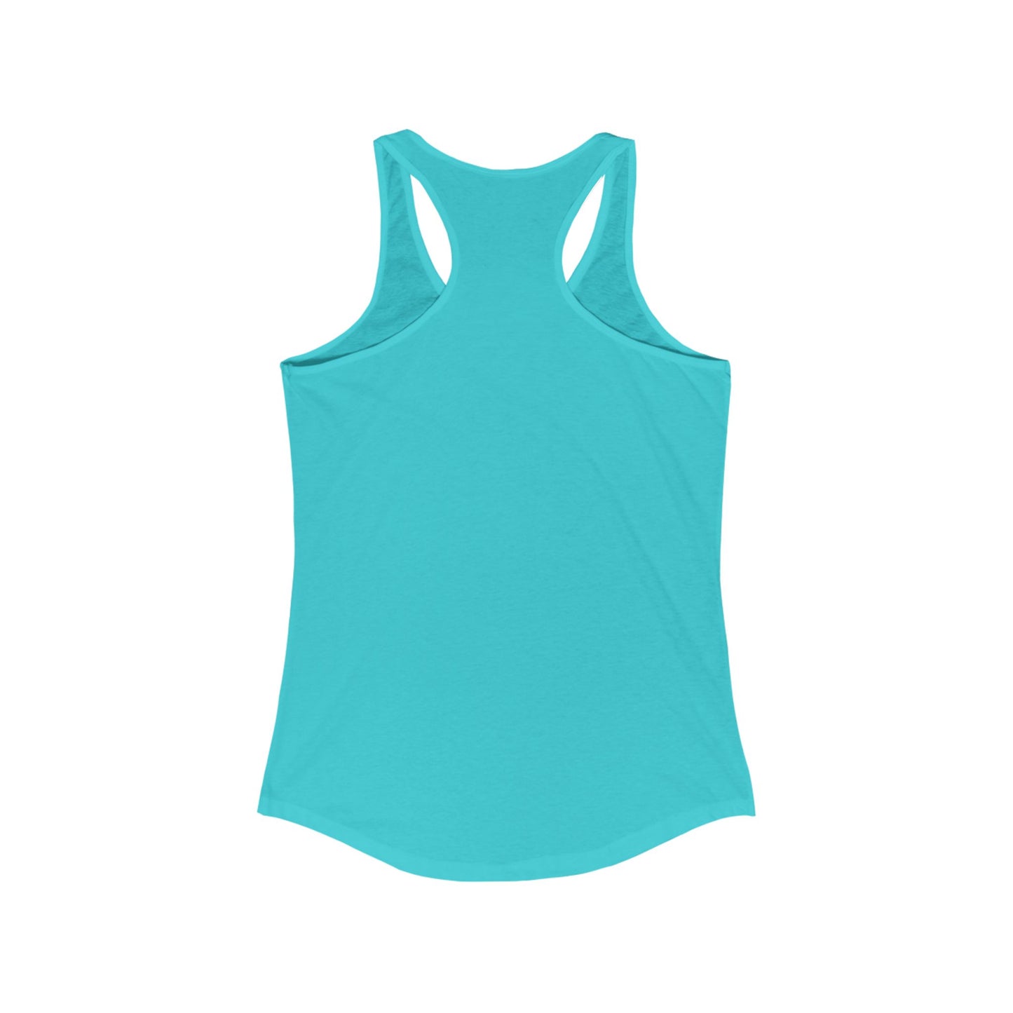 Tank Top Fun Women's Racerback Tank - "I'm Fine It's Just FACE" Funny Gift Summer Wear