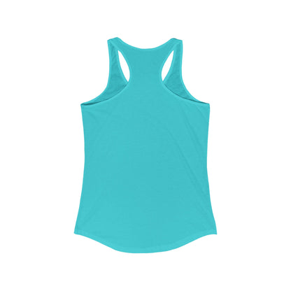 Tank Top Fun Women's Racerback Tank - "I'm Fine It's Just FACE" Funny Gift Summer Wear