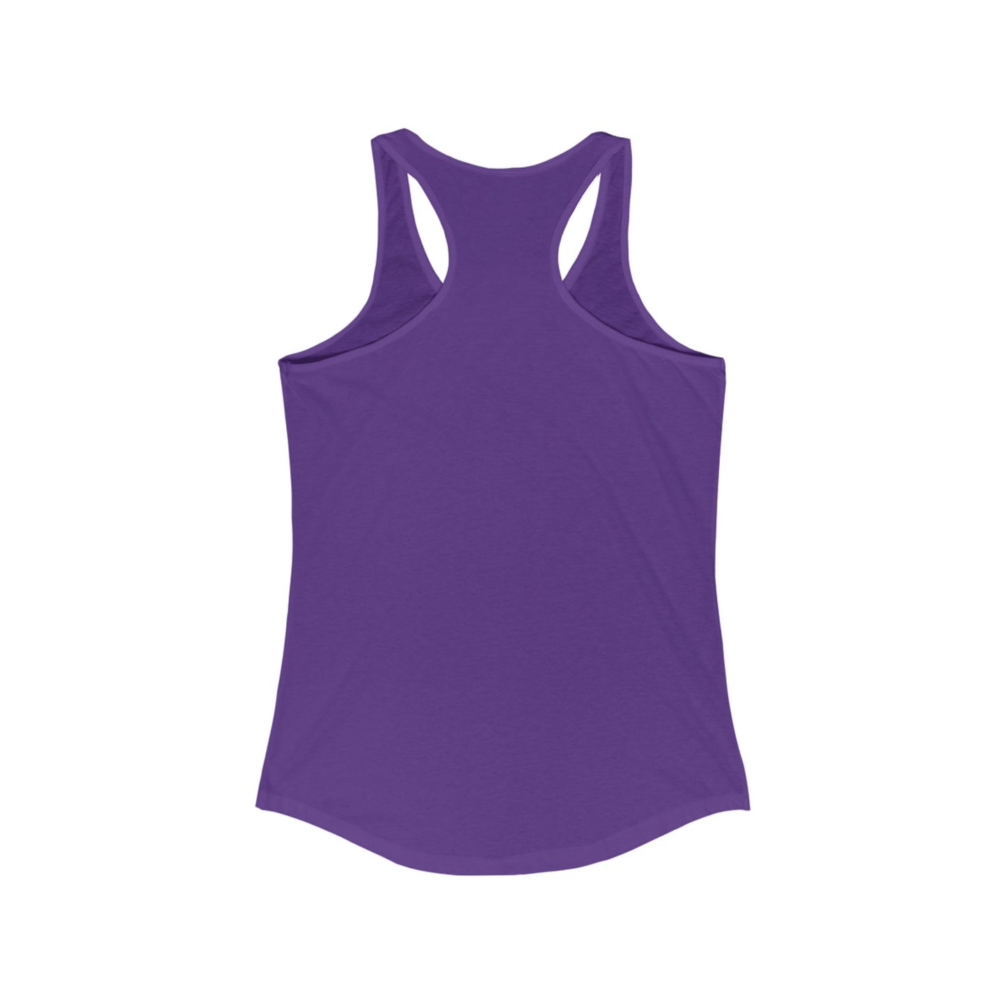 Tank Top Fun Women's Racerback Tank - "I'm Fine It's Just FACE" Funny Gift Summer Wear