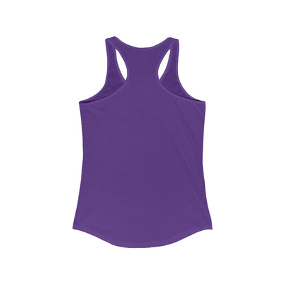 Tank Top Fun Women's Racerback Tank - "I'm Fine It's Just FACE" Funny Gift Summer Wear