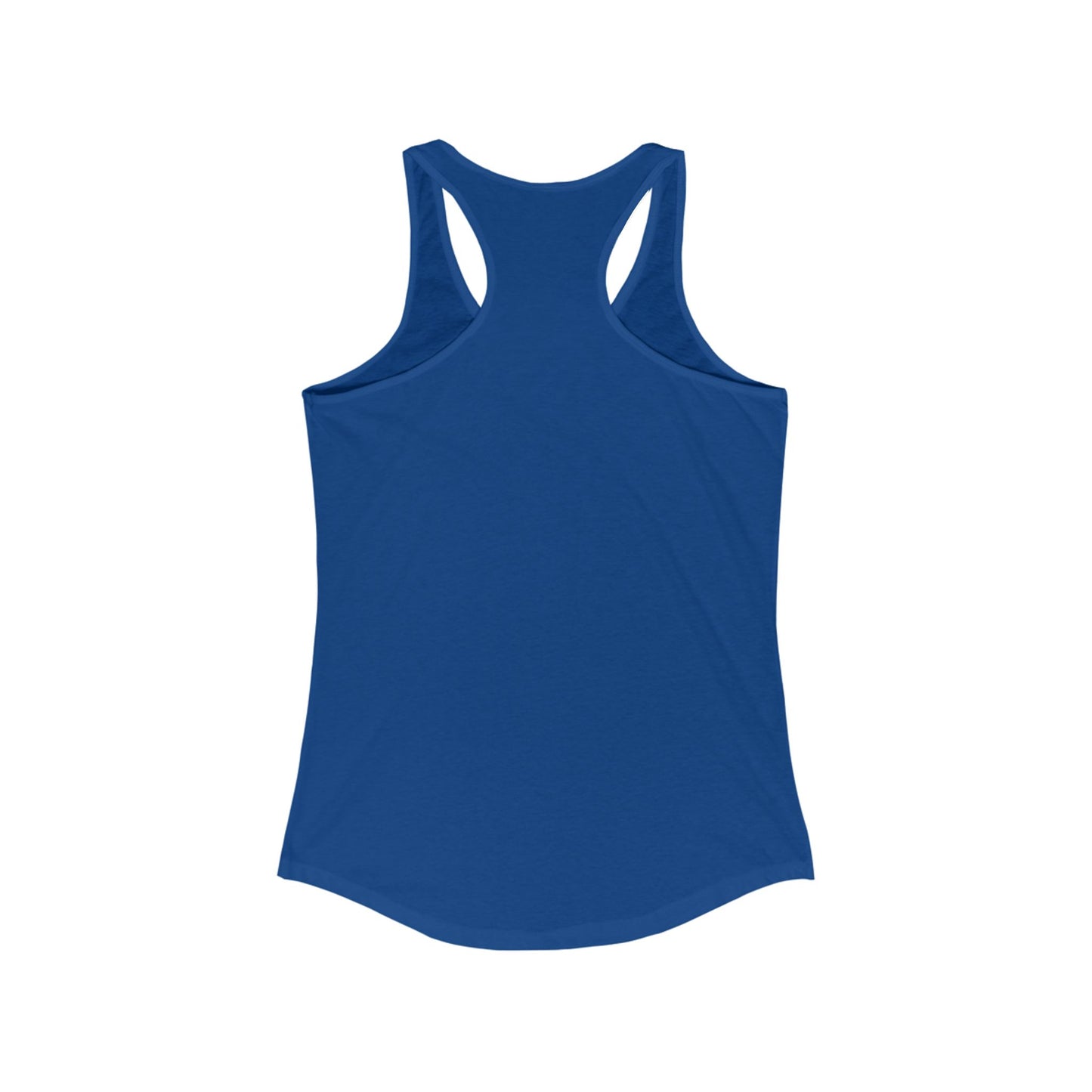 Tank Top Fun Women's Racerback Tank - "I'm Fine It's Just FACE" Funny Gift Summer Wear