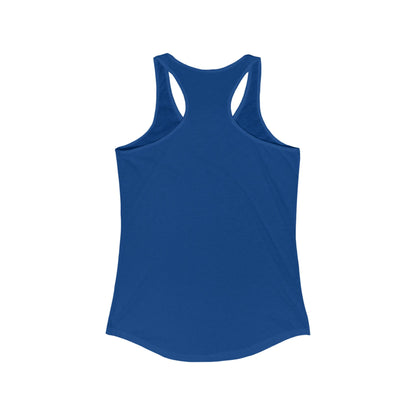 Tank Top Fun Women's Racerback Tank - "I'm Fine It's Just FACE" Funny Gift Summer Wear