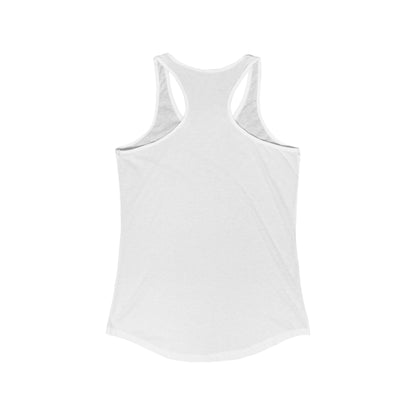 Tank Top Fun Women's Racerback Tank - "I'm Fine It's Just FACE" Funny Gift Summer Wear
