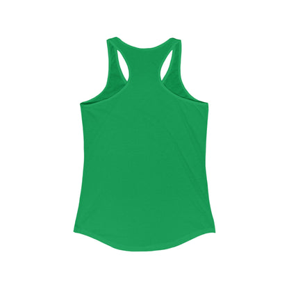 Tank Top Fun Women's Racerback Tank - "I'm Fine It's Just FACE" Funny Gift Summer Wear