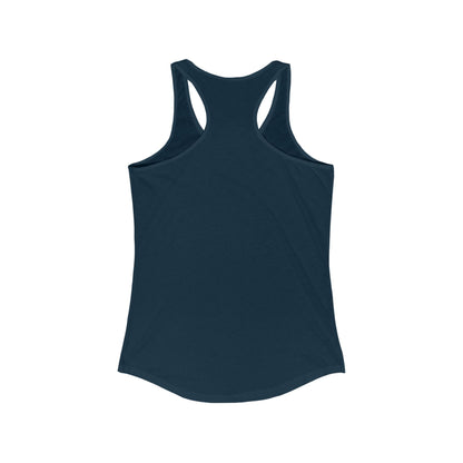 Tank Top Fun Women's Racerback Tank - "I'm Fine It's Just FACE" Funny Gift Summer Wear