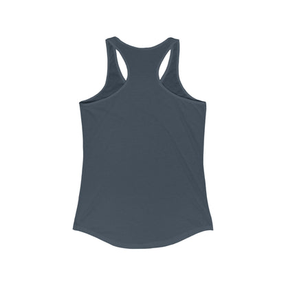 Tank Top Fun Women's Racerback Tank - "I'm Fine It's Just FACE" Funny Gift Summer Wear