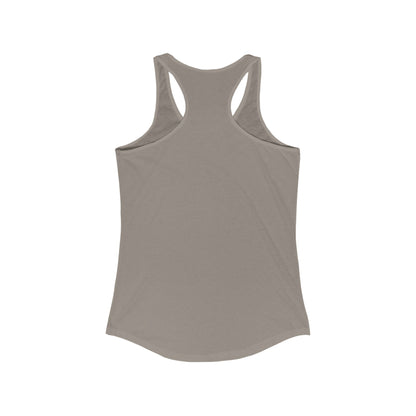 Tank Top Fun Women's Racerback Tank - "I'm Fine It's Just FACE" Funny Gift Summer Wear