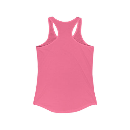 Tank Top Fun Women's Racerback Tank - "I'm Fine It's Just FACE" Funny Gift Summer Wear