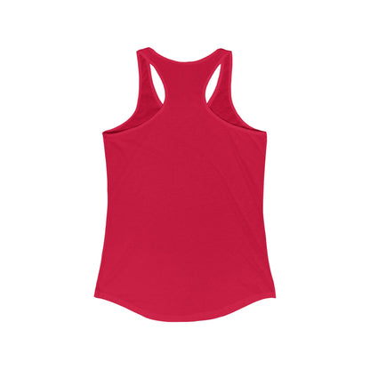 Tank Top Fun Women's Racerback Tank - "I'm Fine It's Just FACE" Funny Gift Summer Wear