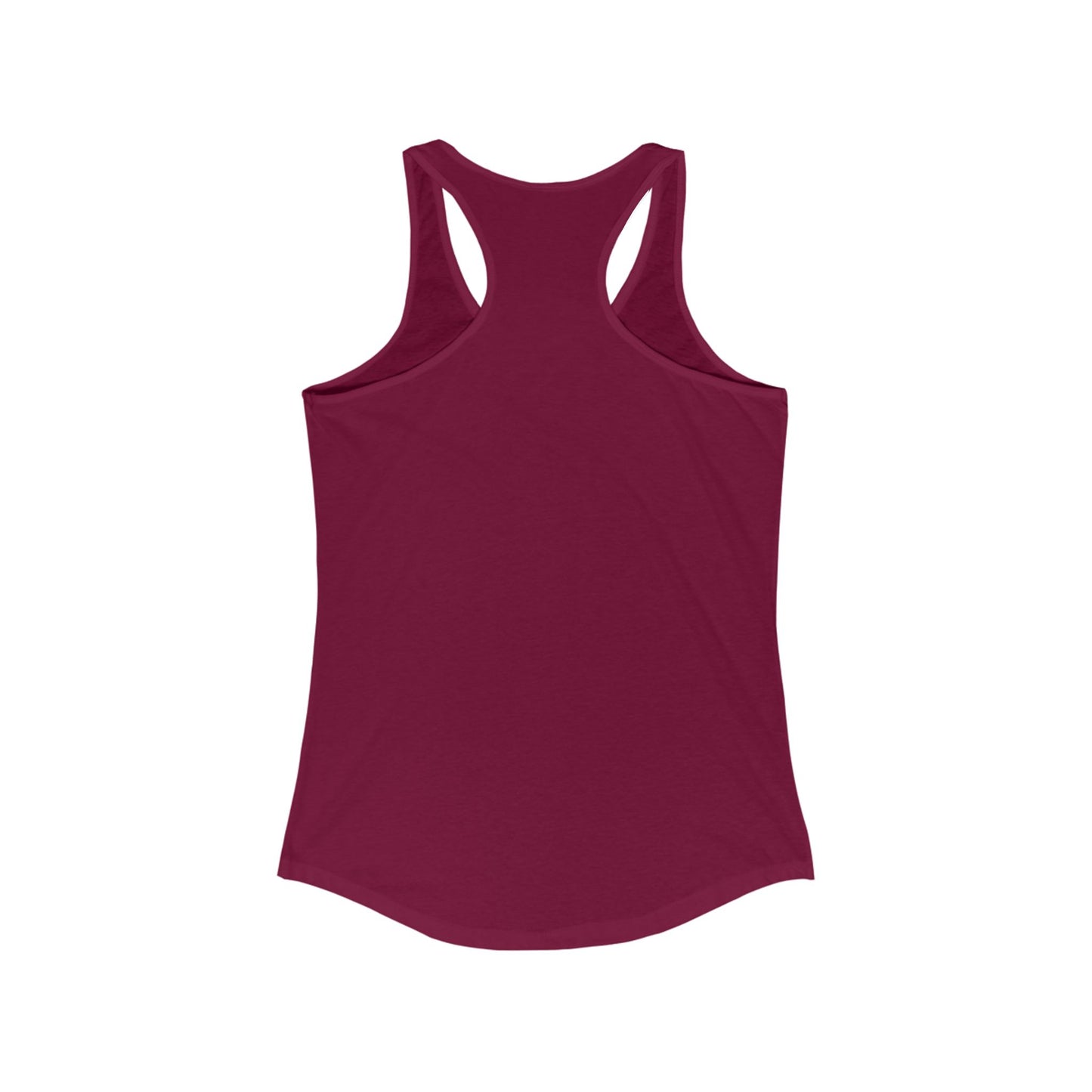 Tank Top Fun Women's Racerback Tank - "I'm Fine It's Just FACE" Funny Gift Summer Wear