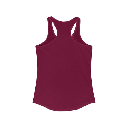 Tank Top Fun Women's Racerback Tank - "I'm Fine It's Just FACE" Funny Gift Summer Wear