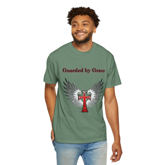 T-Shirt Guarded by Grace Unisex T-Shirt with Wings Design Christian Apparel Unique Gift Faith-based Fashion Inspirational SpiritualTee