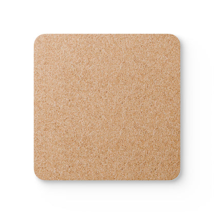 Cork Coaster Set — "A Girl Cannot Survive on Coffee Alone" Squirrel & Jesus Coffee Drinkers Gift