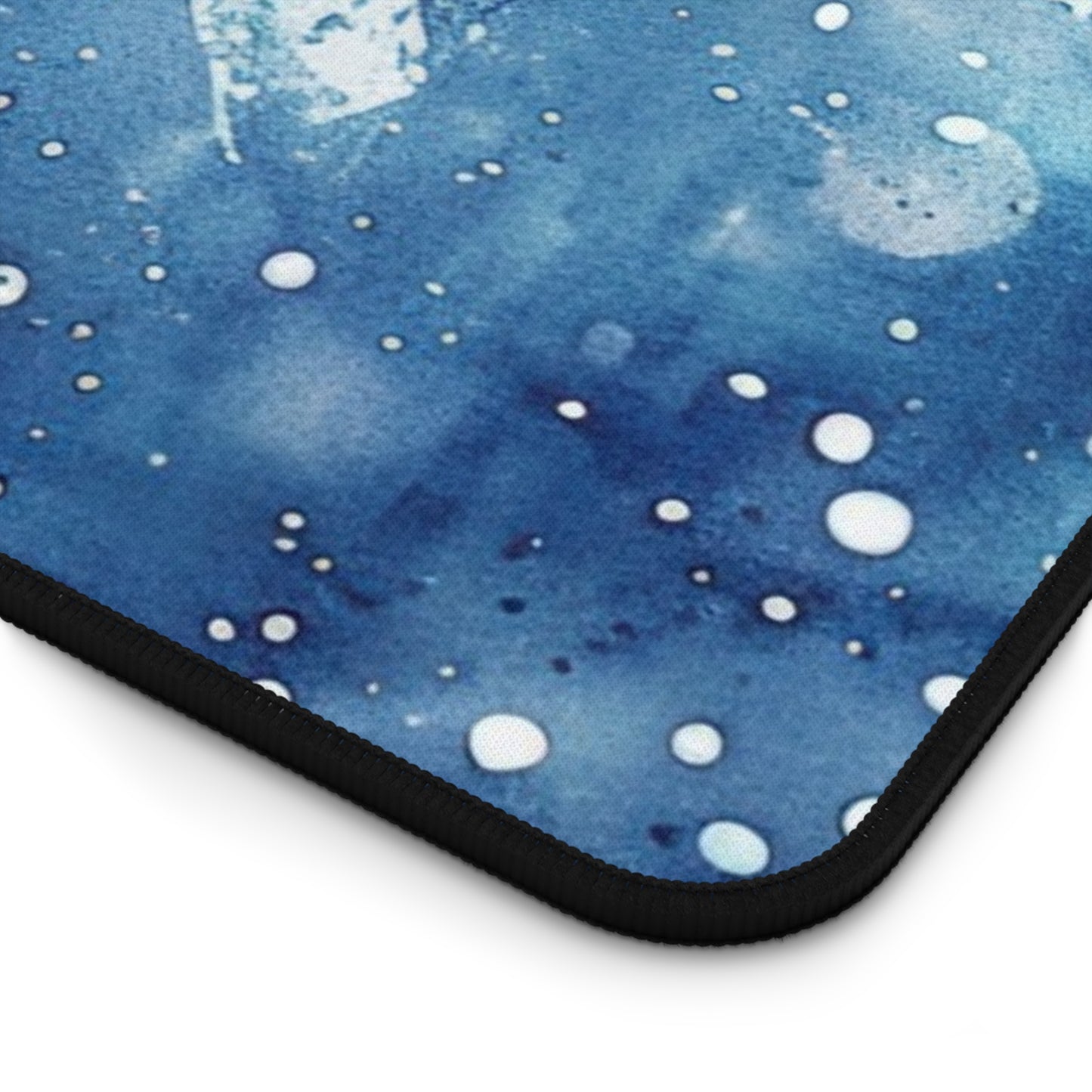 Patriotic Watercolor Stars Desk Mat – Red White Blue Mouse Pad