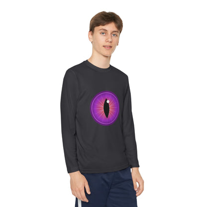T-Shirt Youth Long Sleeve Monster-Inspired Tee Fun Shirt for Kids Perfect for Halloween Costume Wear Everyday Comfort Cool Graphic T