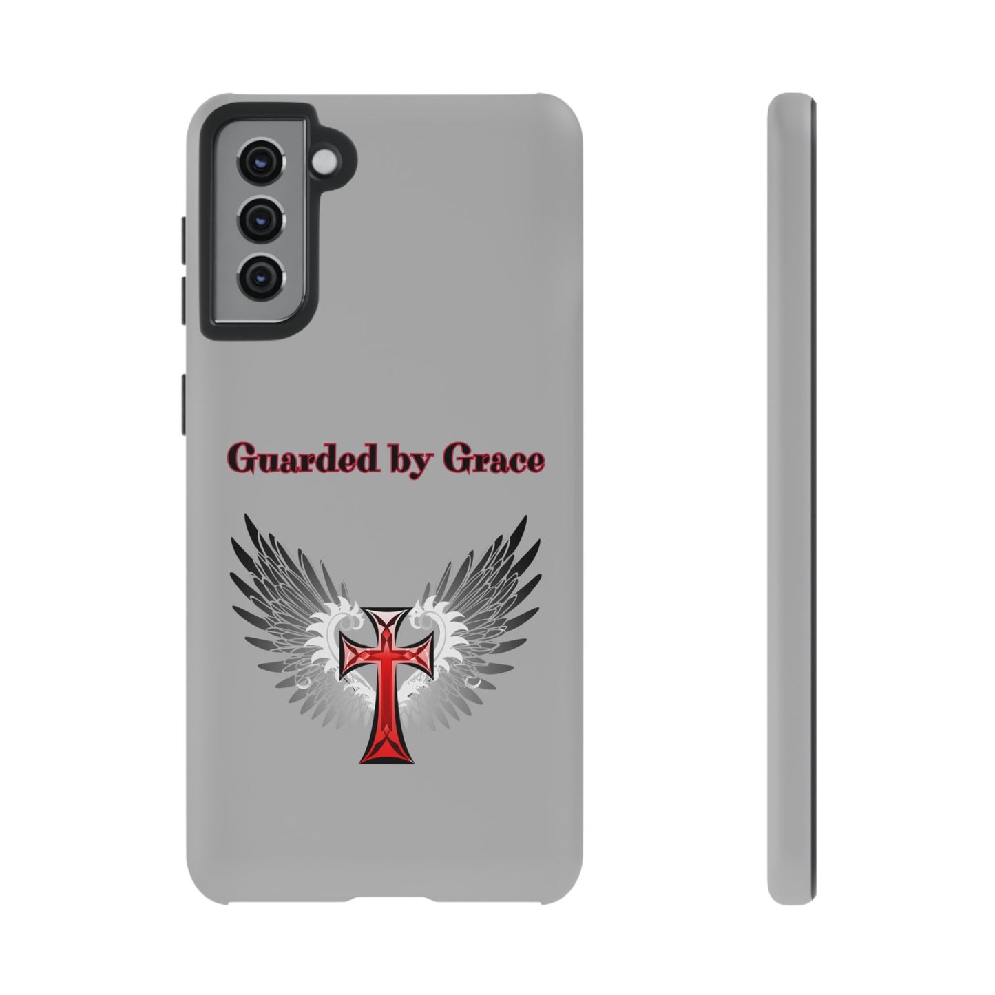 Cell Phone Case with Guardian Angel Design Tough Cases for Protection Spiritual Gifts Unique Accessories Personalized Tech