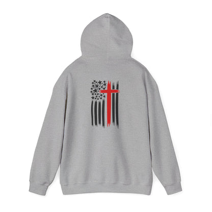 Faith-Inspired Freedom Hoodie, Unisex Sweatshirt for Comfort and Faith, Perfect for Holidays, Gifts, Casual Wear, Spiritual Celebrations