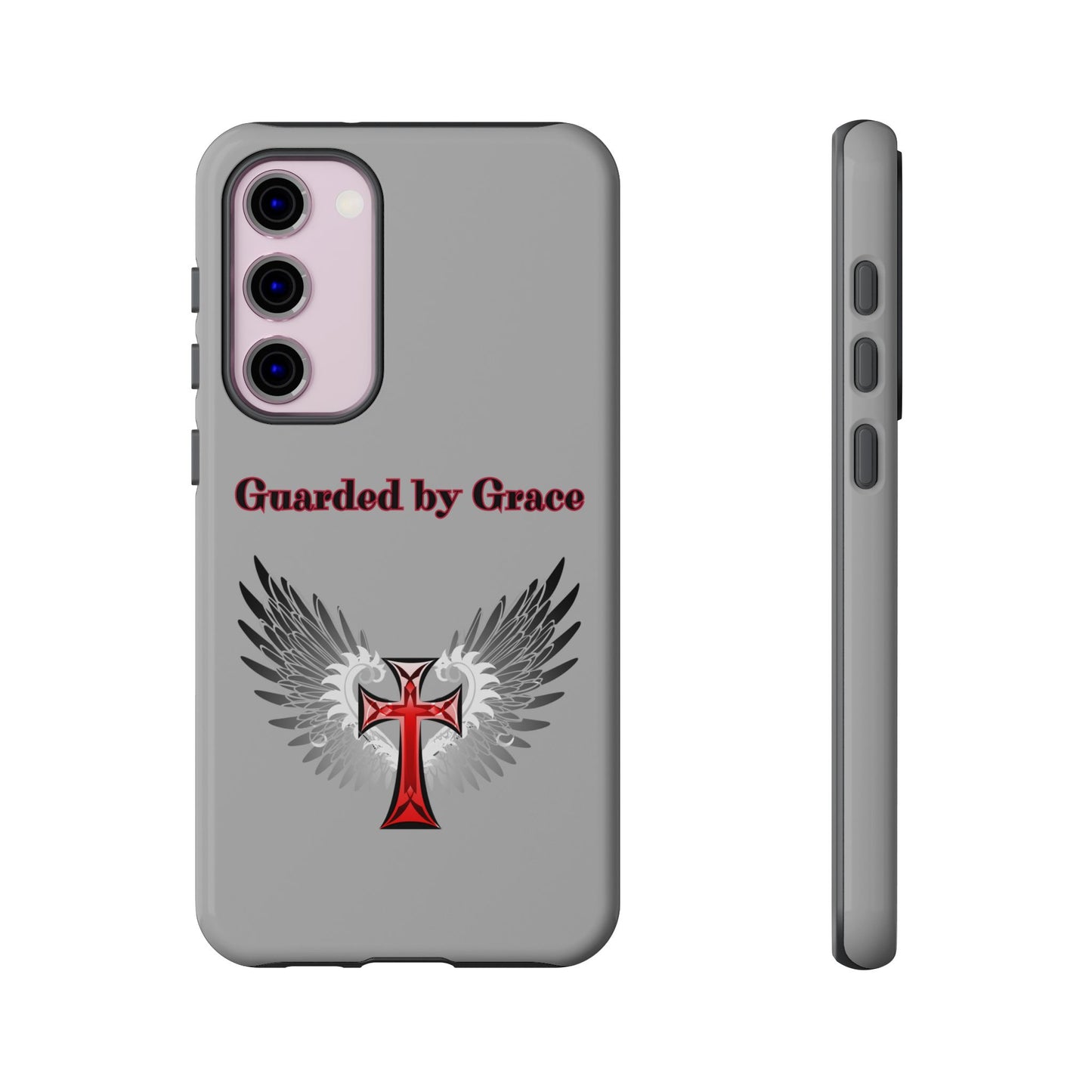 Cell Phone Case with Guardian Angel Design Tough Cases for Protection Spiritual Gifts Unique Accessories Personalized Tech
