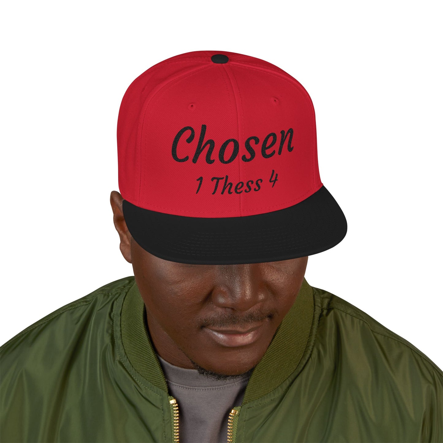 Snapback Cap (Embroidery) Christian Gift Religious Spiritual Cap