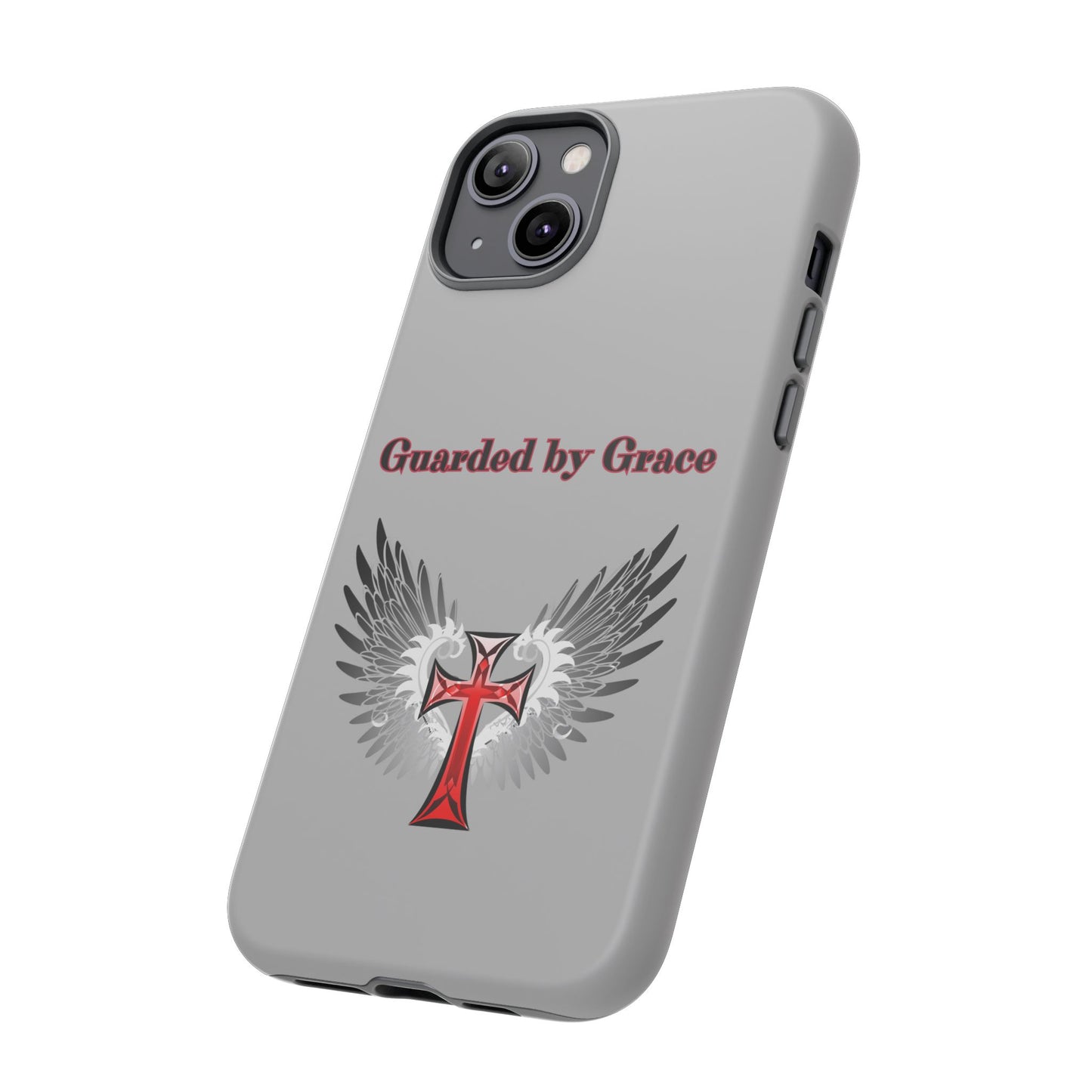 Cell Phone Case with Guardian Angel Design Tough Cases for Protection Spiritual Gifts Unique Accessories Personalized Tech