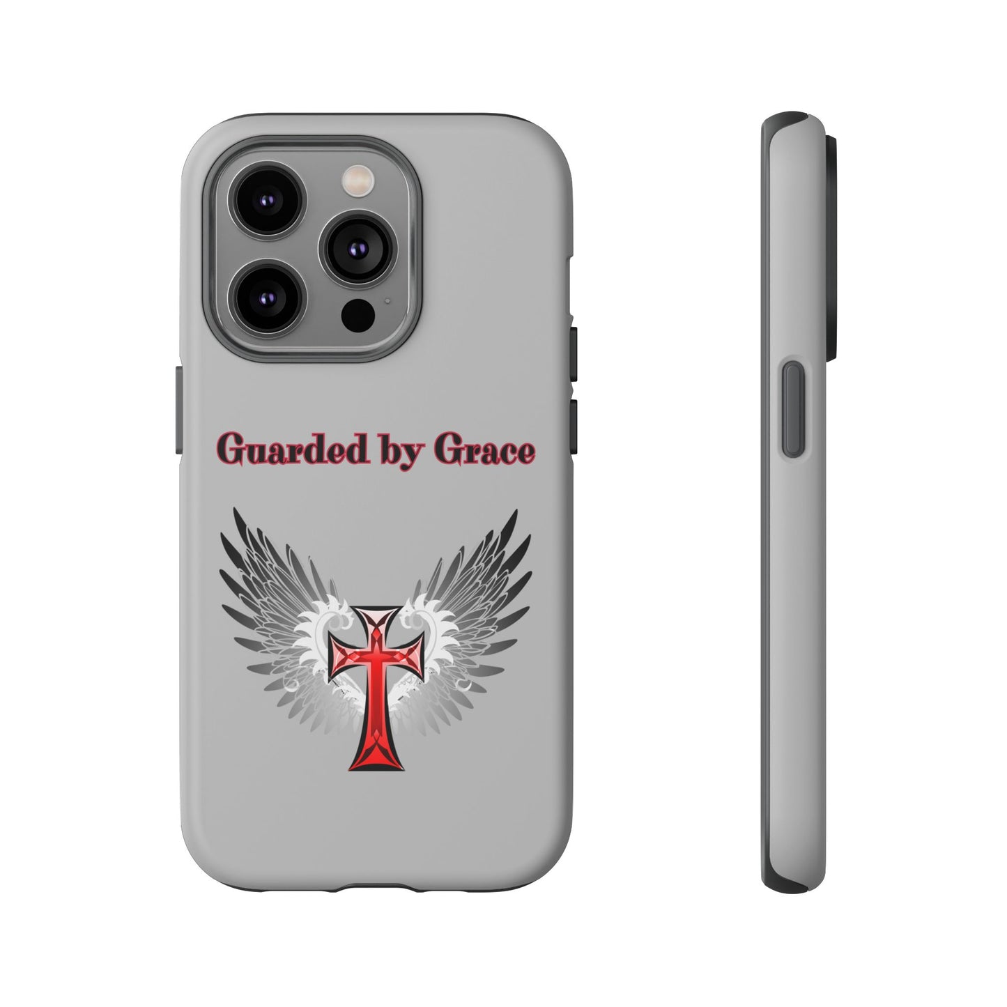 Cell Phone Case with Guardian Angel Design Tough Cases for Protection Spiritual Gifts Unique Accessories Personalized Tech