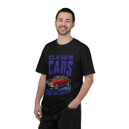 Classic Cars Make Me Happy T-Shirt