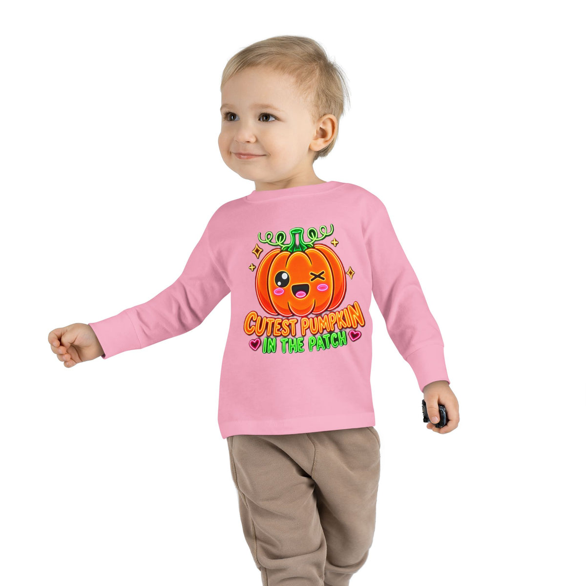Cutest Pumpkin in the Patch Toddler Long Sleeve Tee