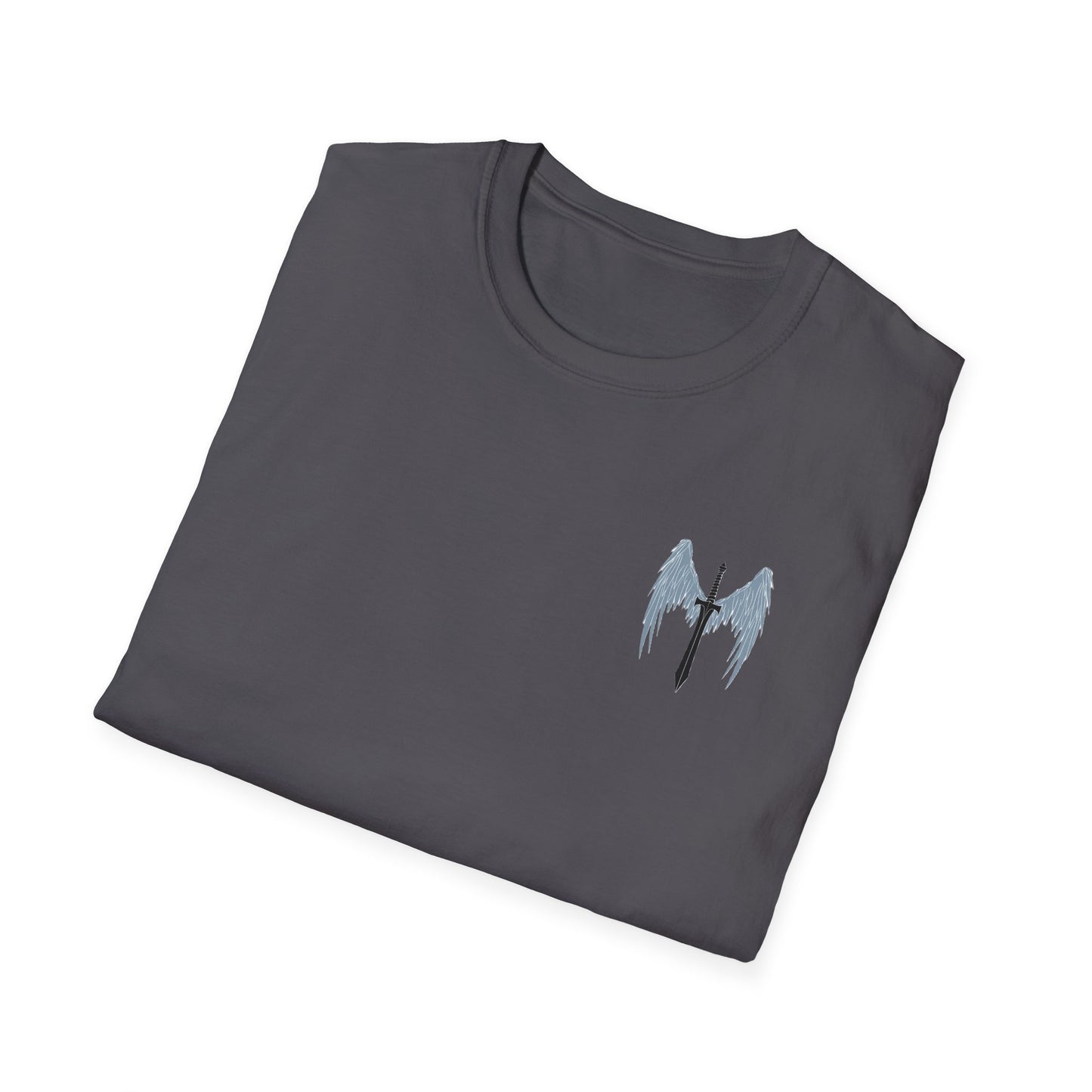 T-Shirt Unisex Softstyle T-Shirt with Inspirational Psalm Design Motivational Tee Christian Apparel Faith-Based Gift Casual Wear