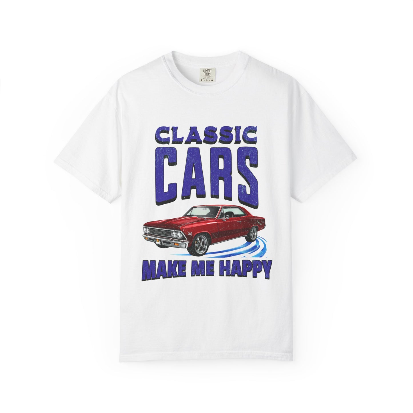 Classic Cars Make Me Happy T-Shirt