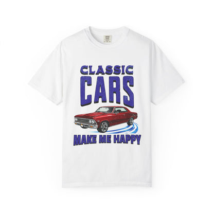 Classic Cars Make Me Happy T-Shirt