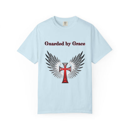 T-Shirt Guarded by Grace Unisex T-Shirt with Wings Design Christian Apparel Unique Gift Faith-based Fashion Inspirational SpiritualTee
