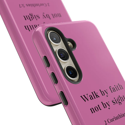 Cellphone Cae Faith-Inspired Phone Case Inspirational Gift Bible Verse Accessory Pink Converse Design Christian Phone Cover