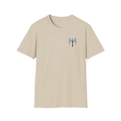 T-Shirt Unisex Softstyle T-Shirt with Inspirational Psalm Design Motivational Tee Christian Apparel Faith-Based Gift Casual Wear