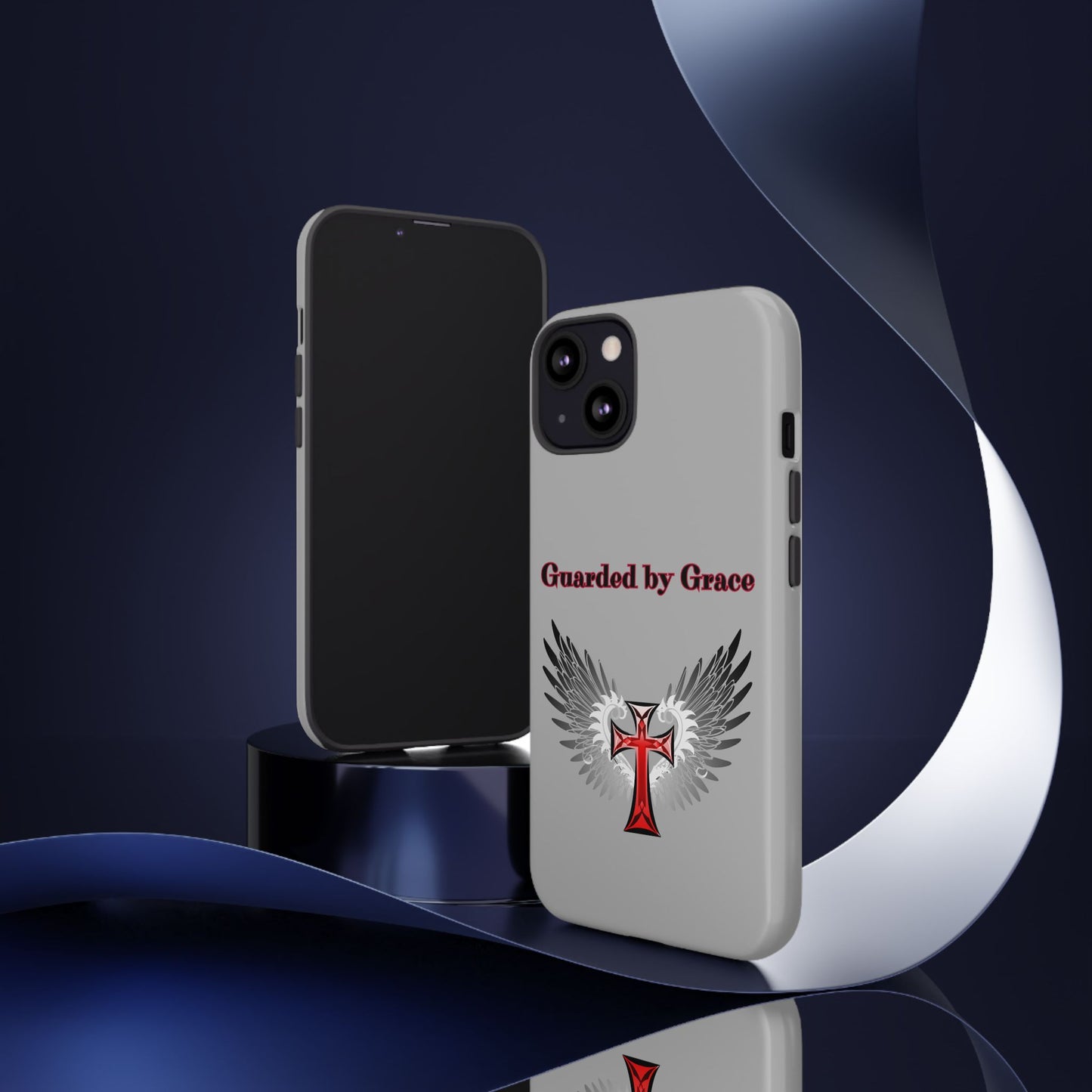 Cell Phone Case with Guardian Angel Design Tough Cases for Protection Spiritual Gifts Unique Accessories Personalized Tech