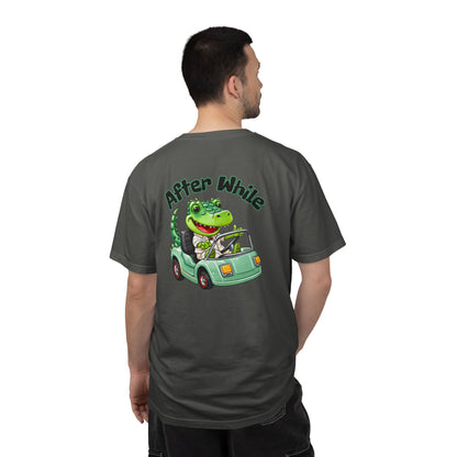 Later Gator After While Gator T-Shirt Cute Cartoon Alligator Scooter Tee Gift