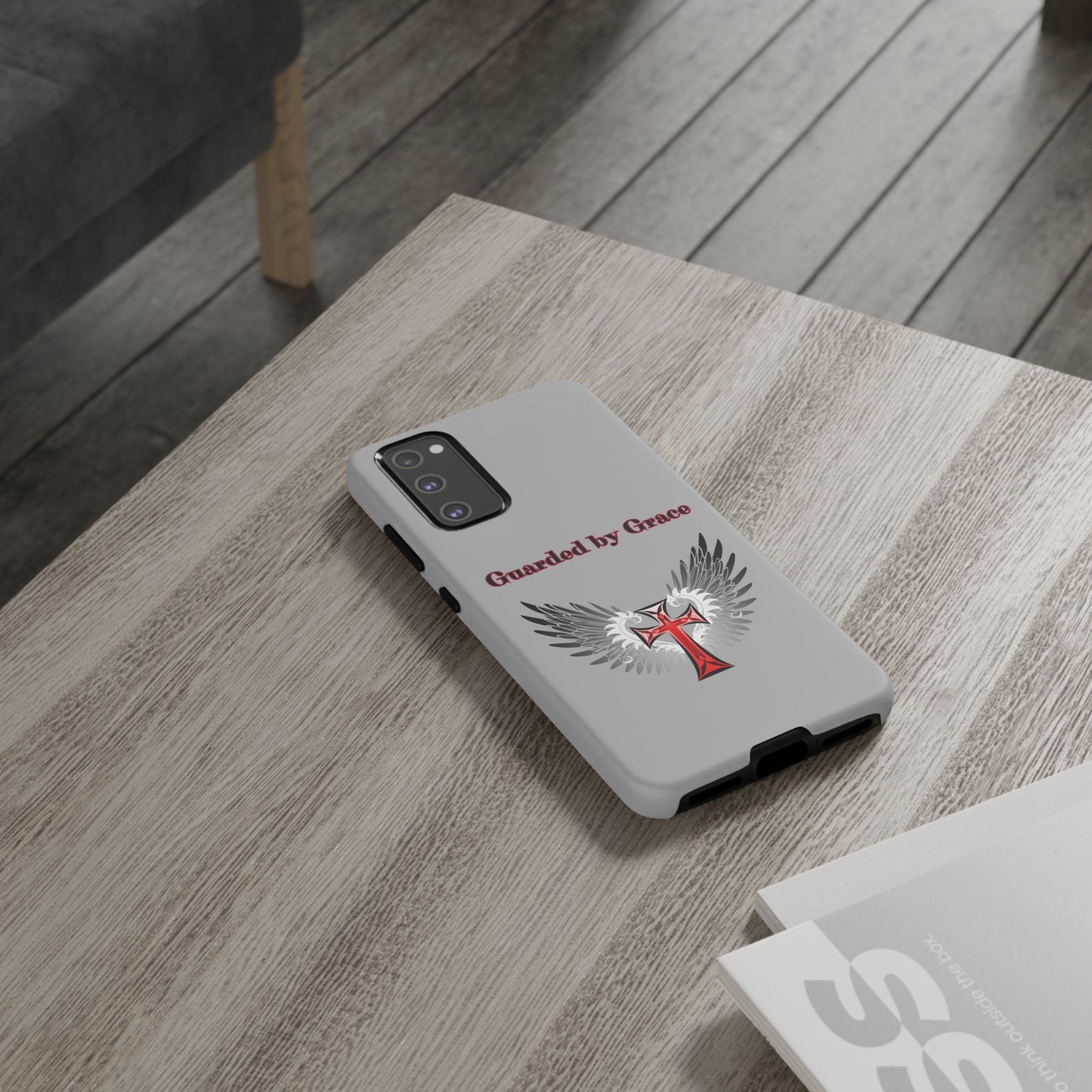 Cell Phone Case with Guardian Angel Design Tough Cases for Protection Spiritual Gifts Unique Accessories Personalized Tech