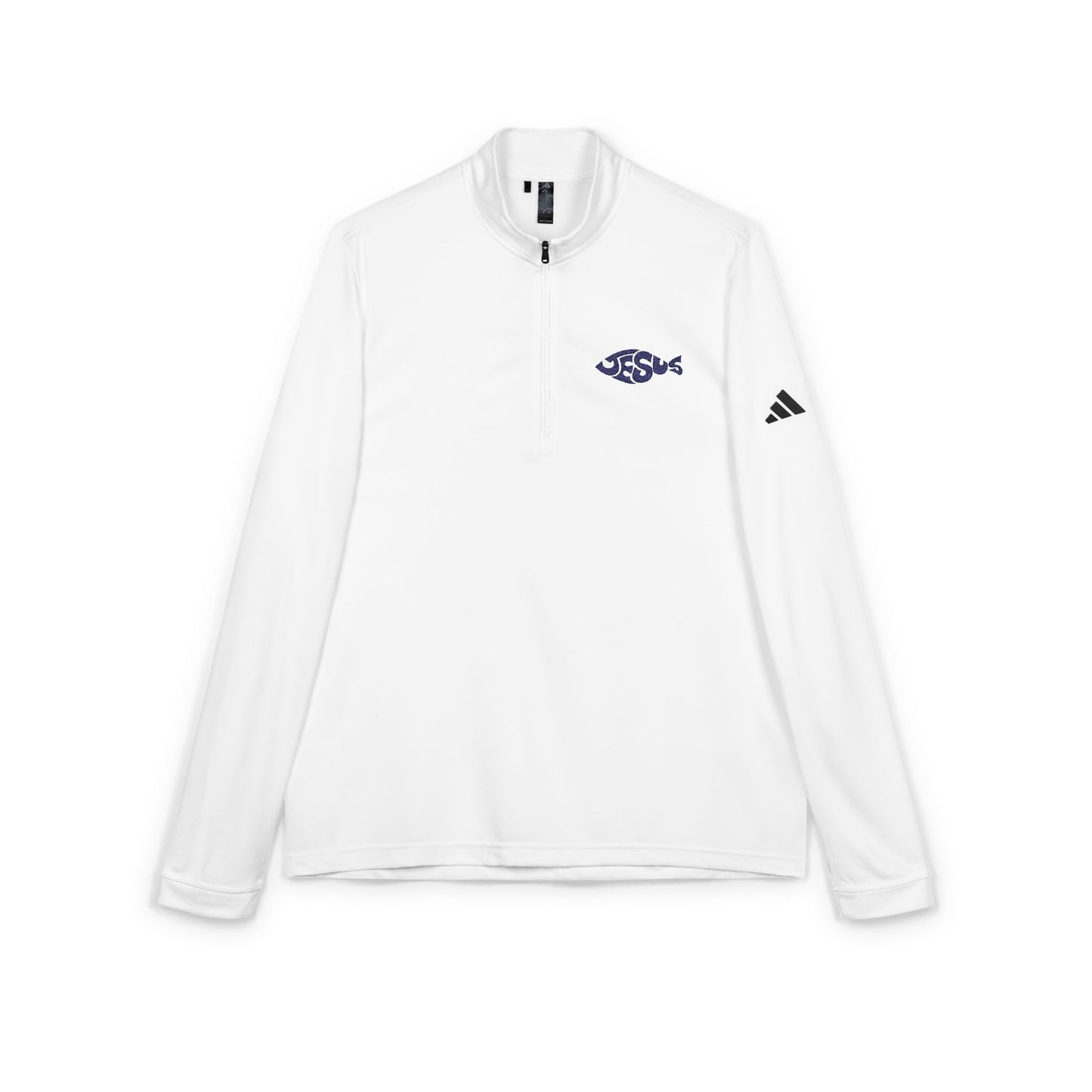 Sweatshirt Adidas® Quarter-Zip Pullover with Embroidery Stylish Activewear Ideal for Sports & Casual Outings Perfect Gift for Fitness