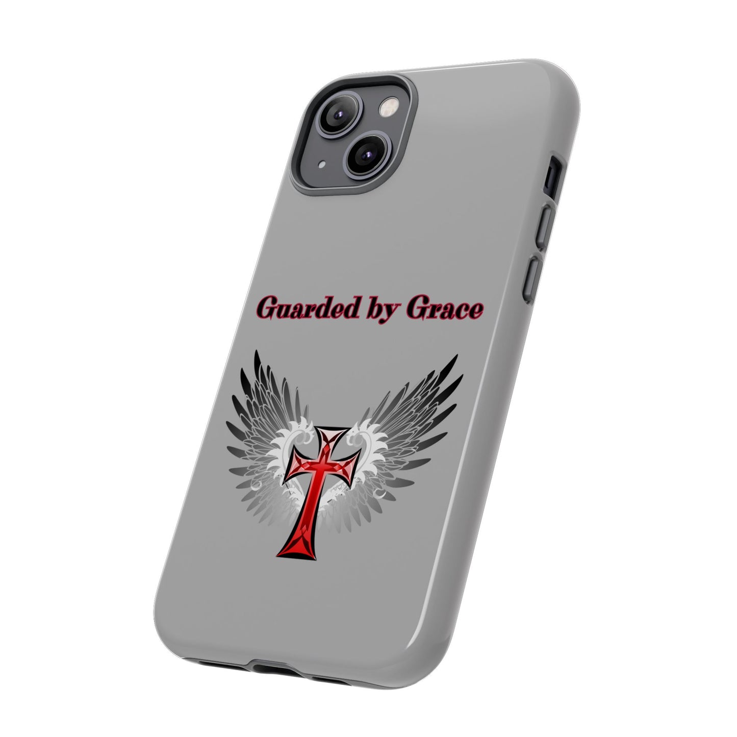 Cell Phone Case with Guardian Angel Design Tough Cases for Protection Spiritual Gifts Unique Accessories Personalized Tech