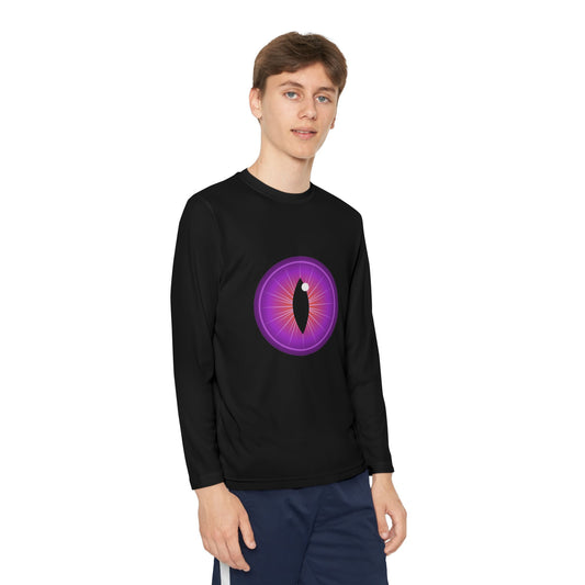T-Shirt Youth Long Sleeve Monster-Inspired Tee Fun Shirt for Kids Perfect for Halloween Costume Wear Everyday Comfort Cool Graphic T