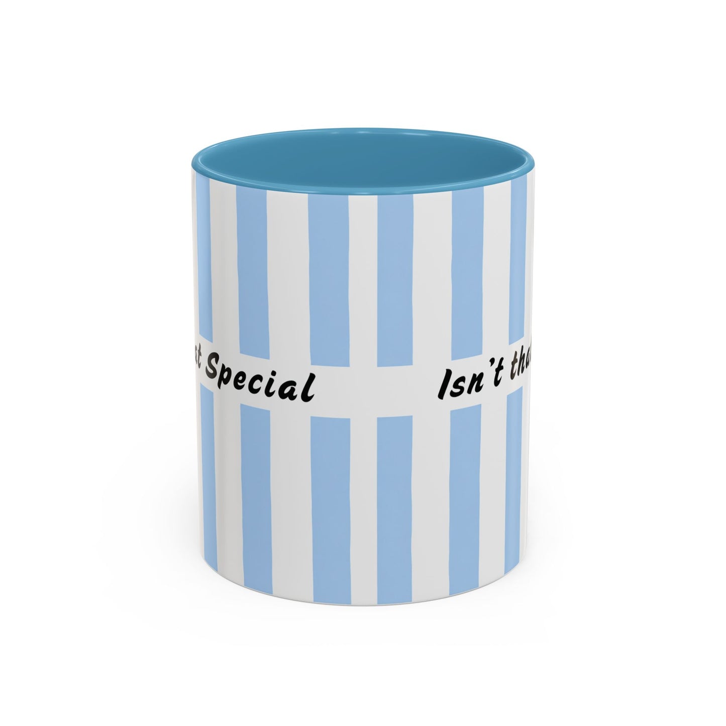 Isn’t That Special Blue Striped Accent Coffee Mug