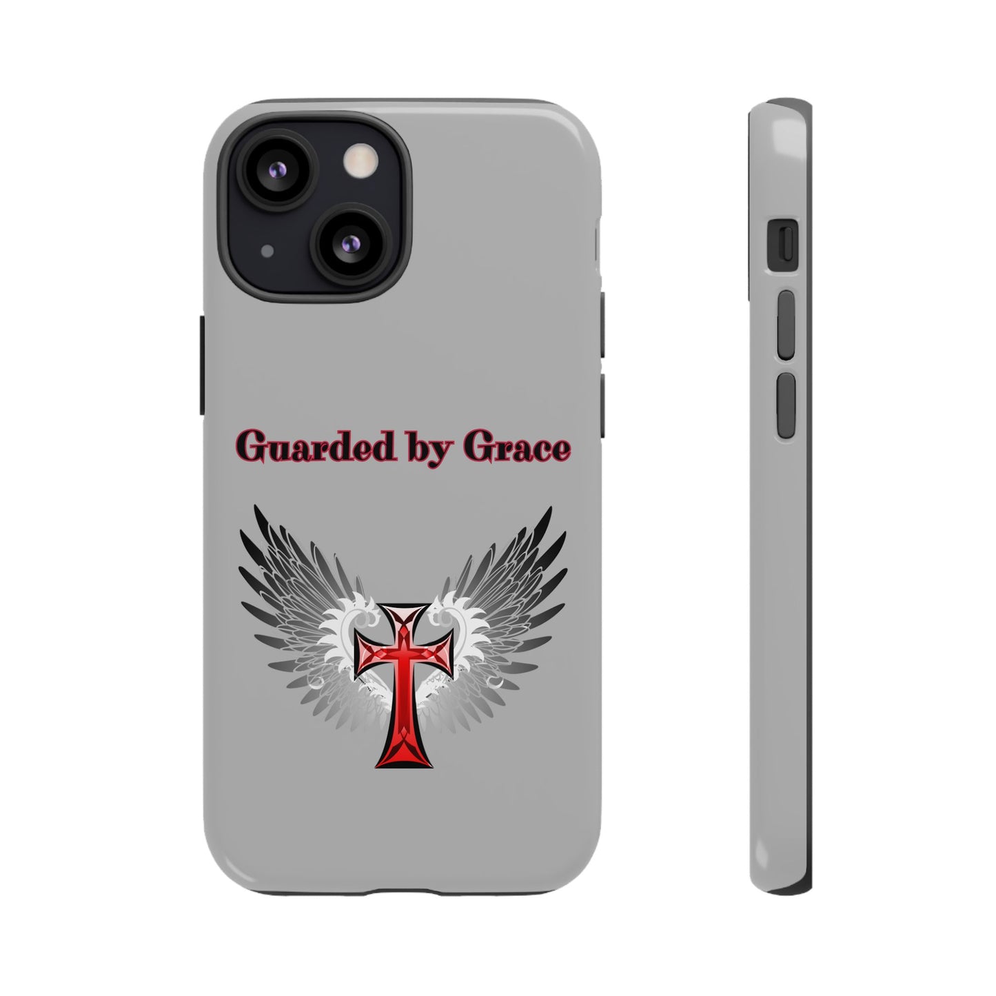 Cell Phone Case with Guardian Angel Design Tough Cases for Protection Spiritual Gifts Unique Accessories Personalized Tech