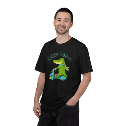 Later Gator After While Gator T-Shirt Cute Cartoon Alligator Scooter Tee Gift