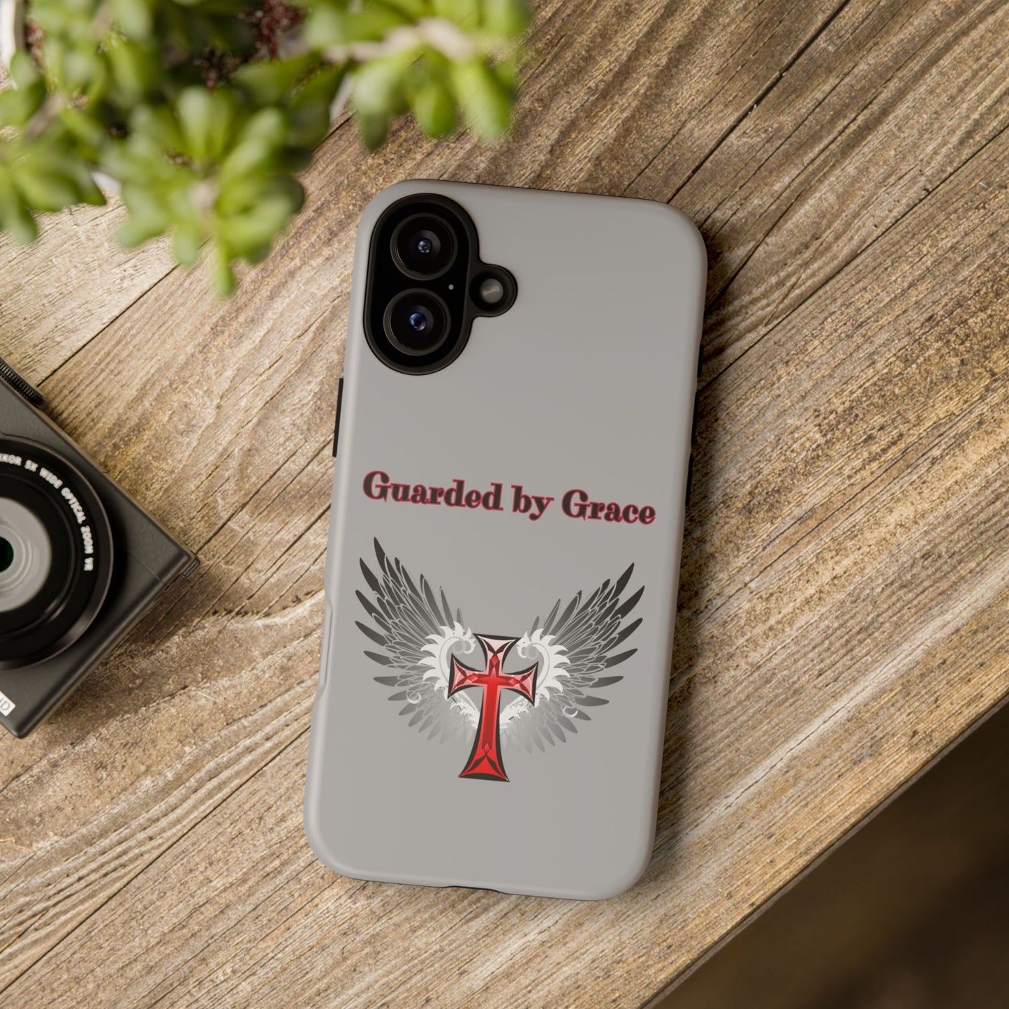 Cell Phone Case with Guardian Angel Design Tough Cases for Protection Spiritual Gifts Unique Accessories Personalized Tech